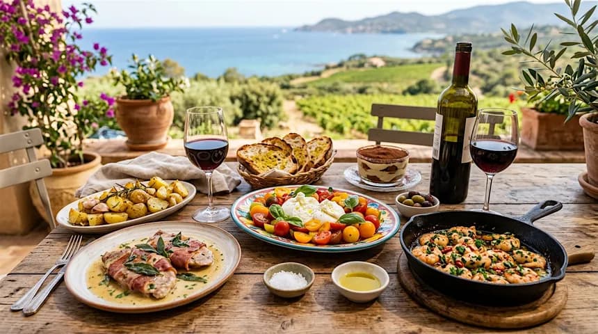 Mediterrane Sommerküche