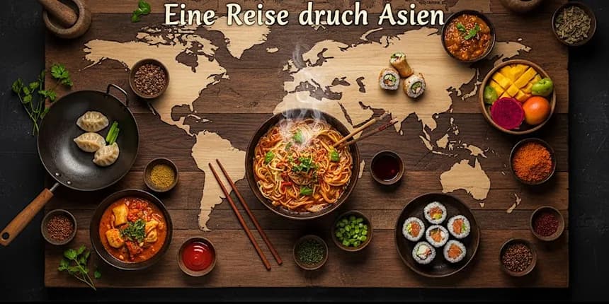 Reise durch Asien — asiatisches Gericht (Eventbrite)